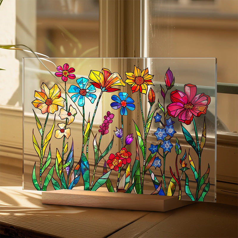 BowLift | Painted Colorful Flower Pattern Decor