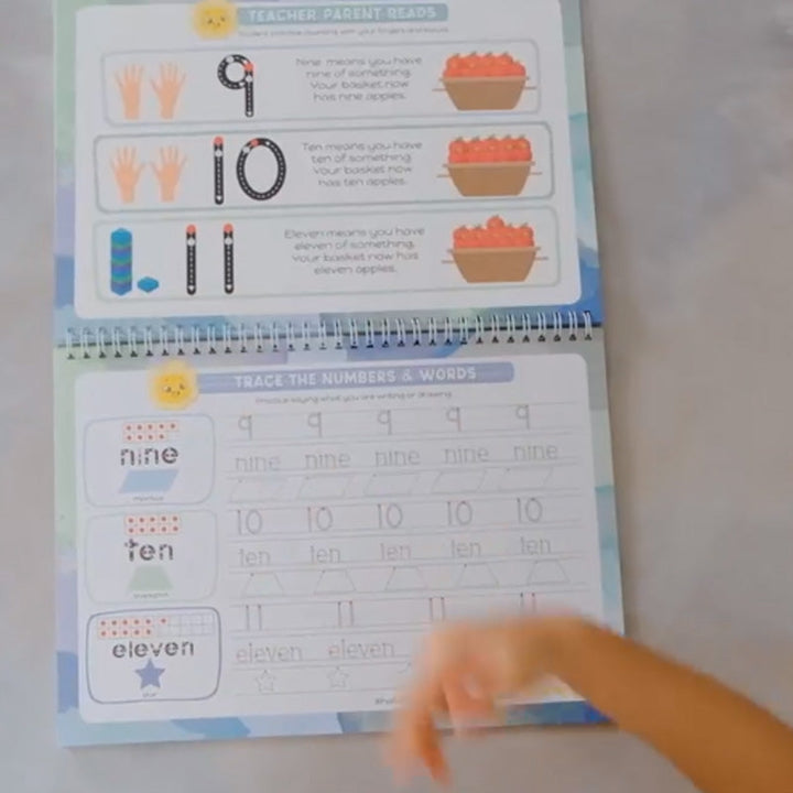 BowLift | Reusable ribbed handwriting workbooks