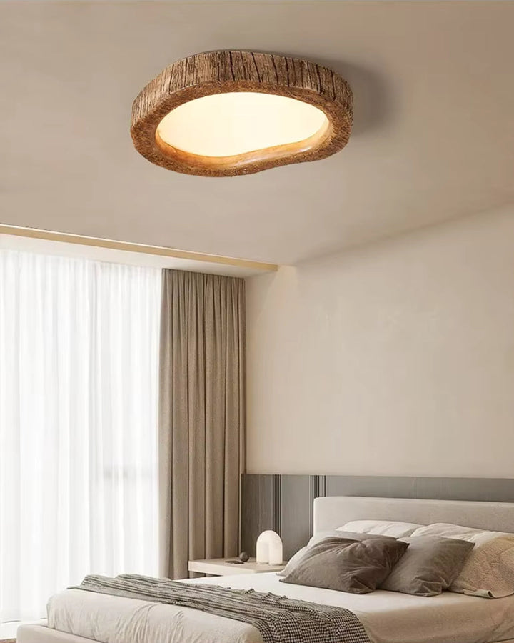 BowLift | Halo Ceiling Lamp made of Solid Wood