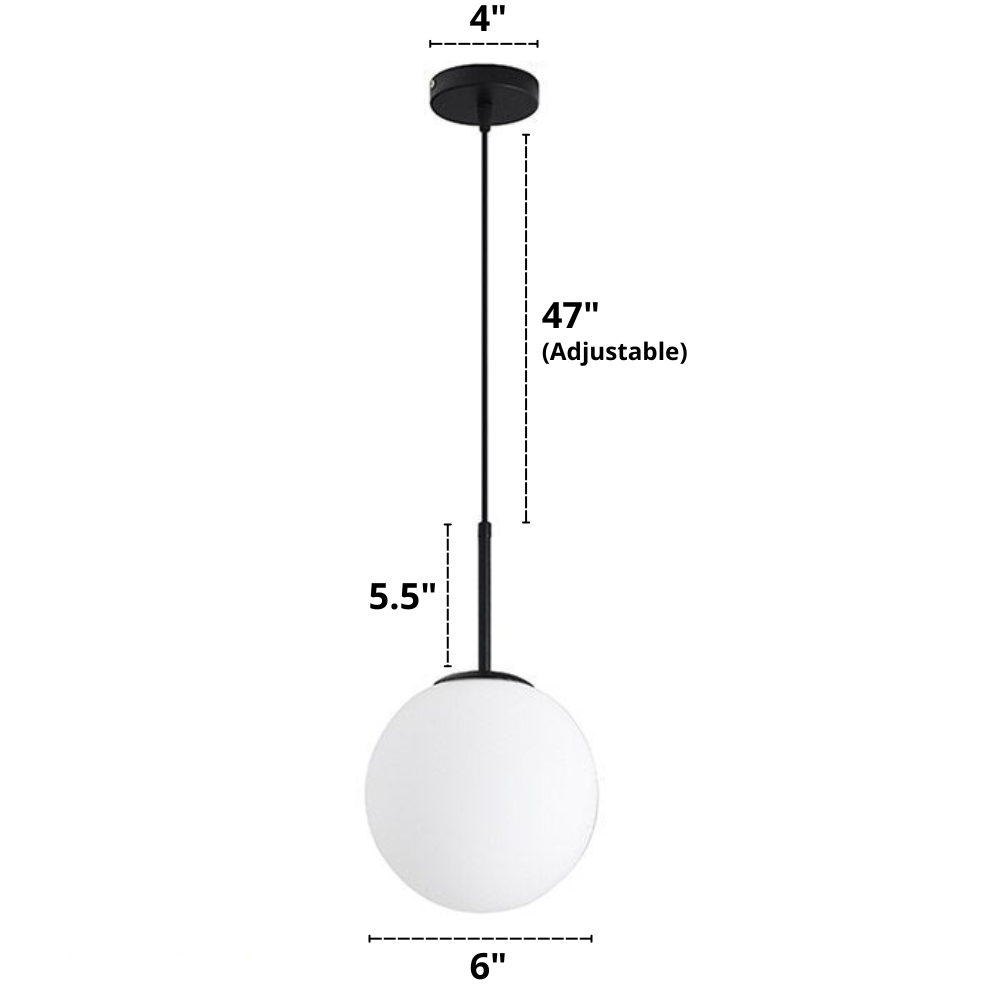 Nordic Glass Pendant Lamps | Bowlift
