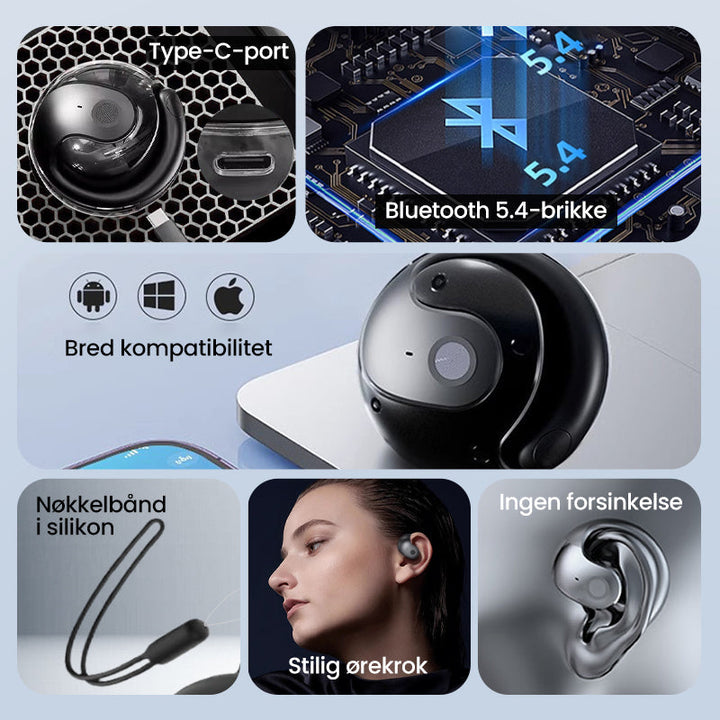 BowLift | Smart Wireless Bluetooth Translation Earbuds