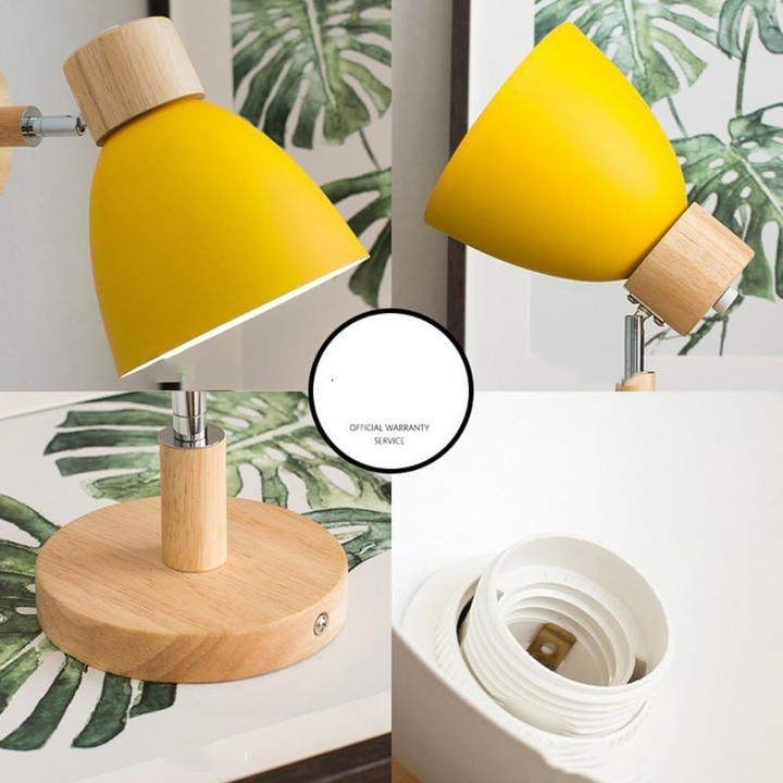 BowLift | ChromaWood Scandinavian Design Wall Lamp Stylish
