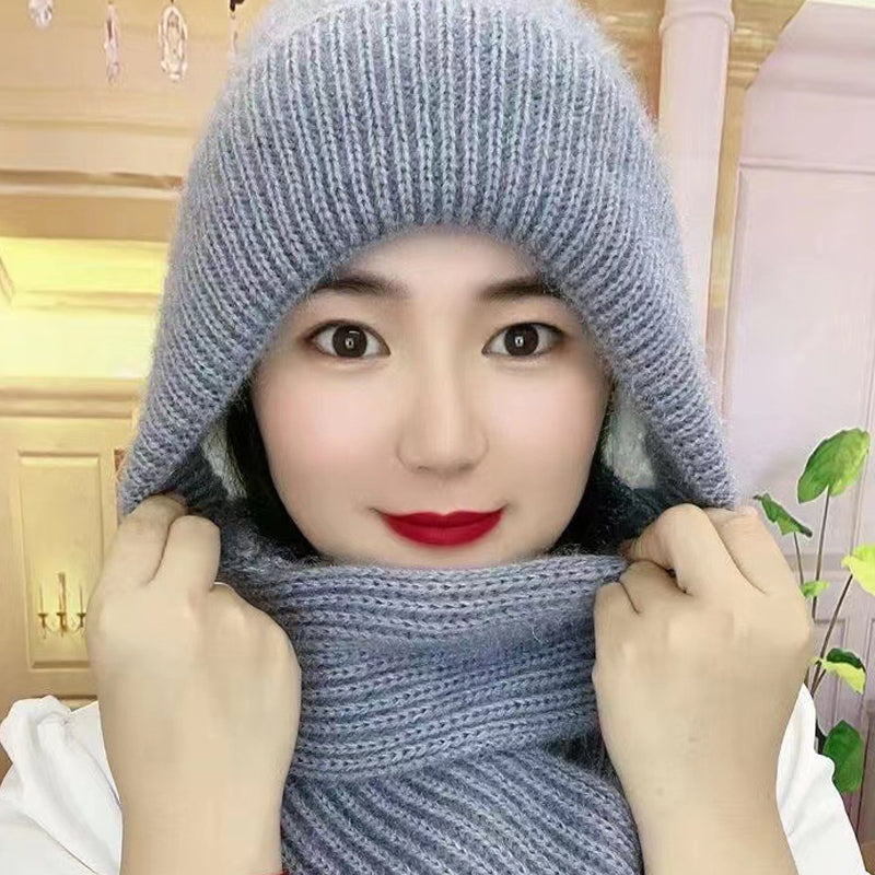 BowLift | Integrated Hearing Protection Windproof Cap Scarf