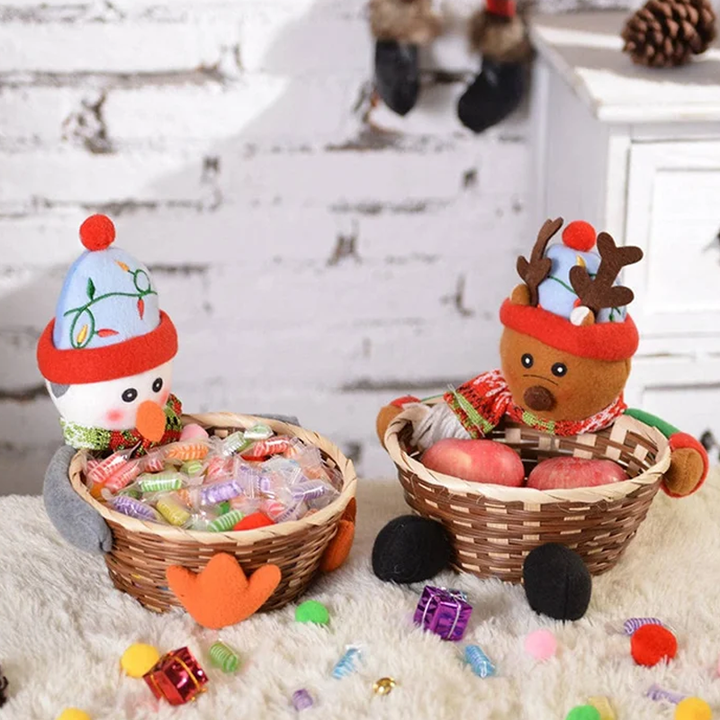 BowLift | Christmas Candy Braided Basket