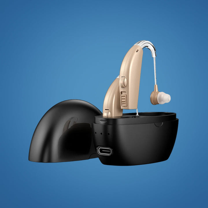 Boosts Hearing Clarity – Rechargeable & Lightweight – Reduces Background Noise – Ideal for Seniors Bowlift