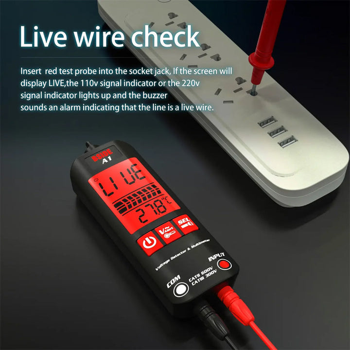 A1 Fully Automatic Anti-Burn Intelligent Digital Multimeter Bowlift