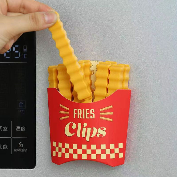 Funny Magnetic French Fries Food Clips | Bowlift
