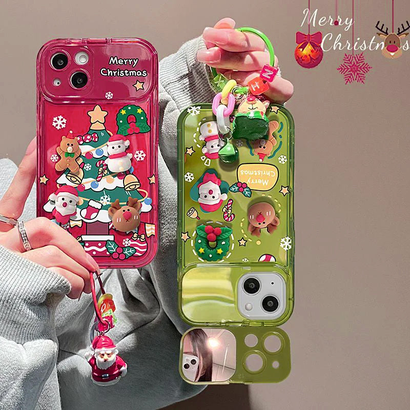 BowLift | Christmas Tree Pendant iPhone Cover with Mirror