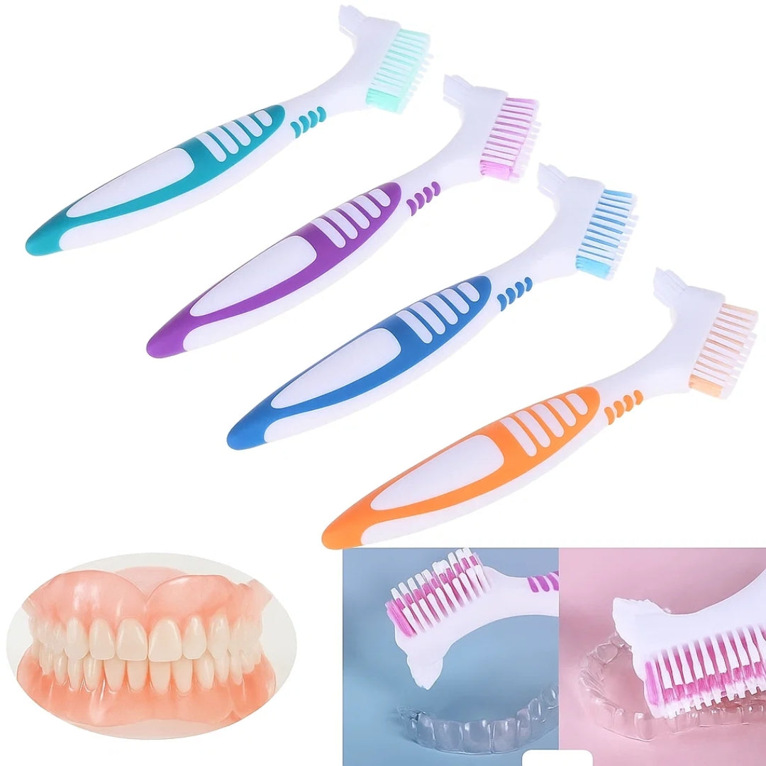 Soft Bristle Dual-Head – Anti-Slip Handle – Scratch-Free Cleaning – Fresh Breath for Seniors Bowlift