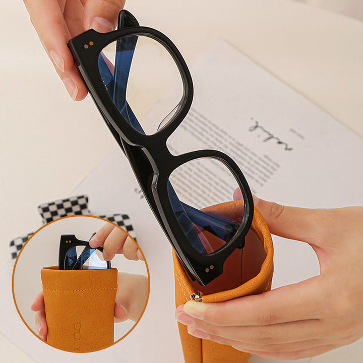 BowLift | Leather storage bag with buckle