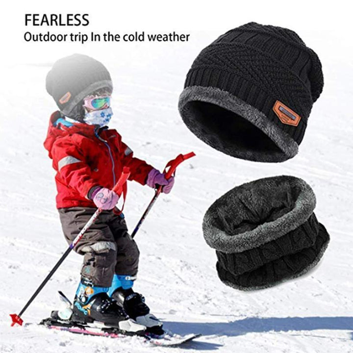 BowLift | Warm Beanie Cap With Scarf