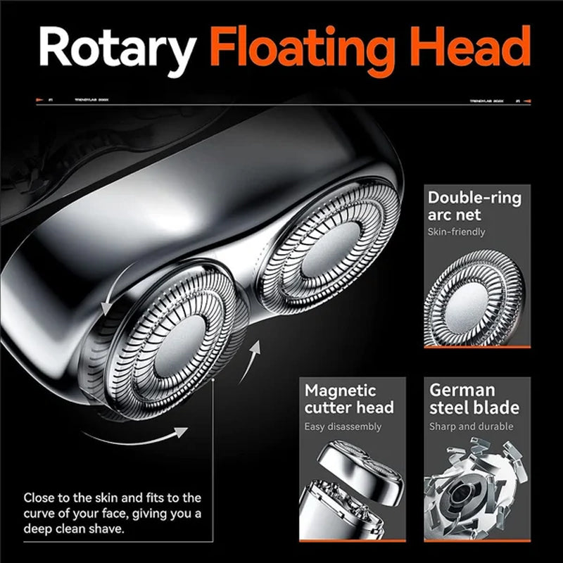 BowLift | New Arrival Mini Double-Head Electric Razor