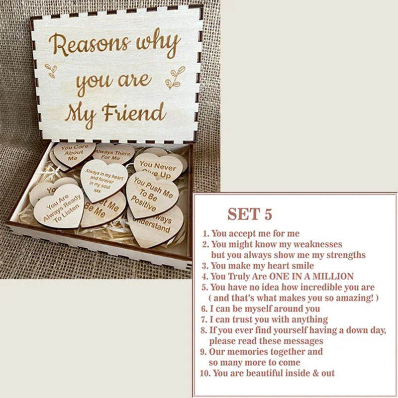 BowLift | "Reasons why you are my friend" Friendship gift