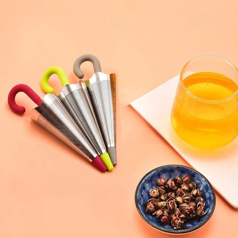 BowLift | Stainless Steel Tea Strainer Umbrella
