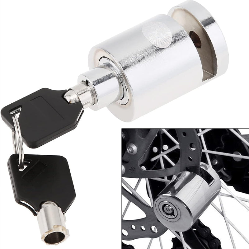 Anti-theft wheel disc lock with 2 keys | Bowlift