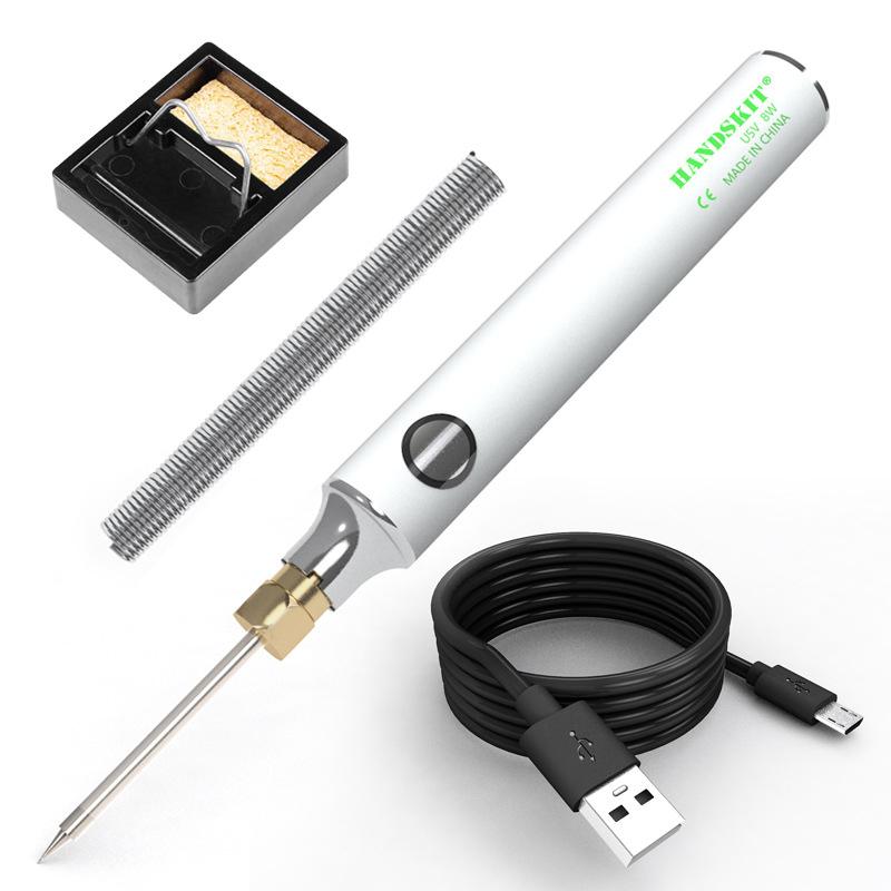 Portable Electric Soldering Iron Set Usb | Bowlift