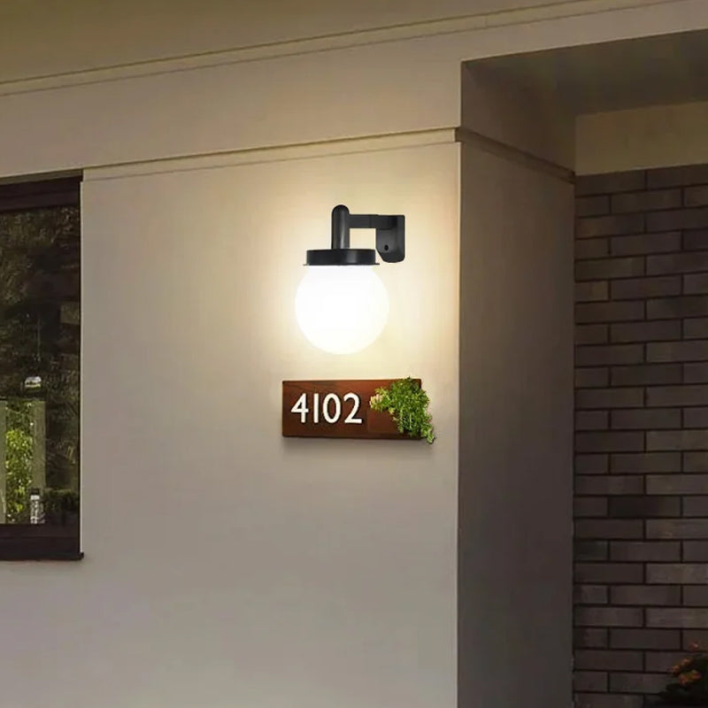 BowLift | Solar Wall Sphere Light (2 pieces)