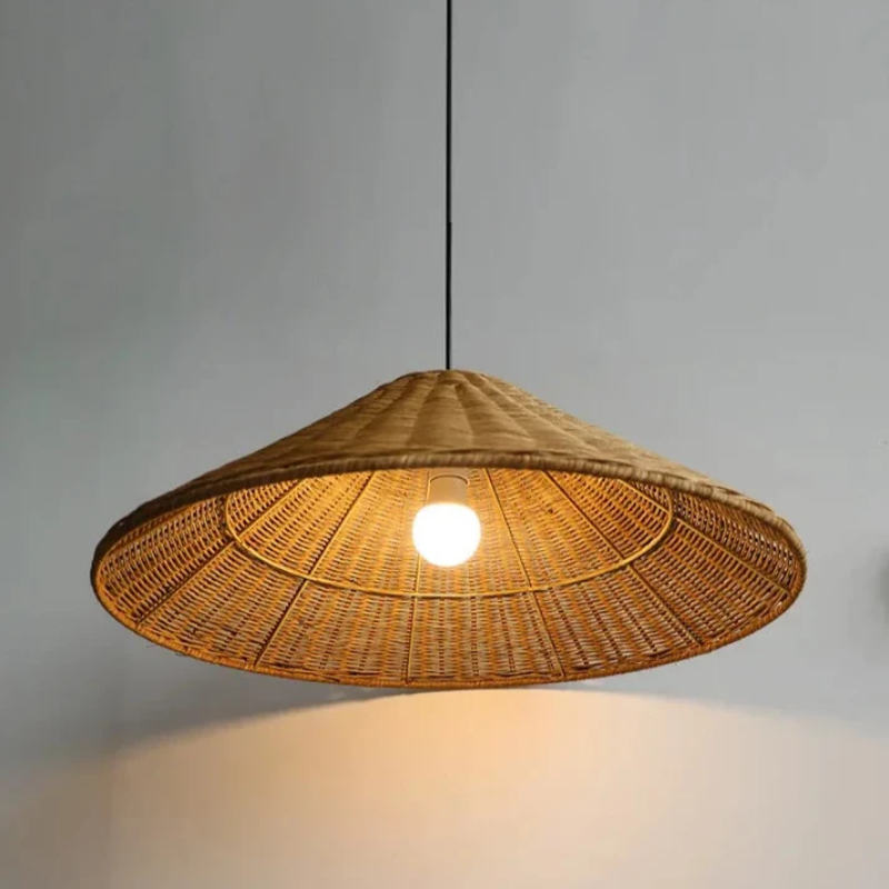 BowLift | Scandinavian LED Pendant Lamp Made of Bamboo