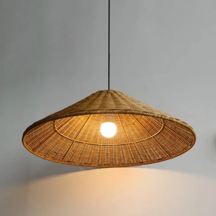 BowLift | Scandinavian LED Pendant Lamp Made of Bamboo