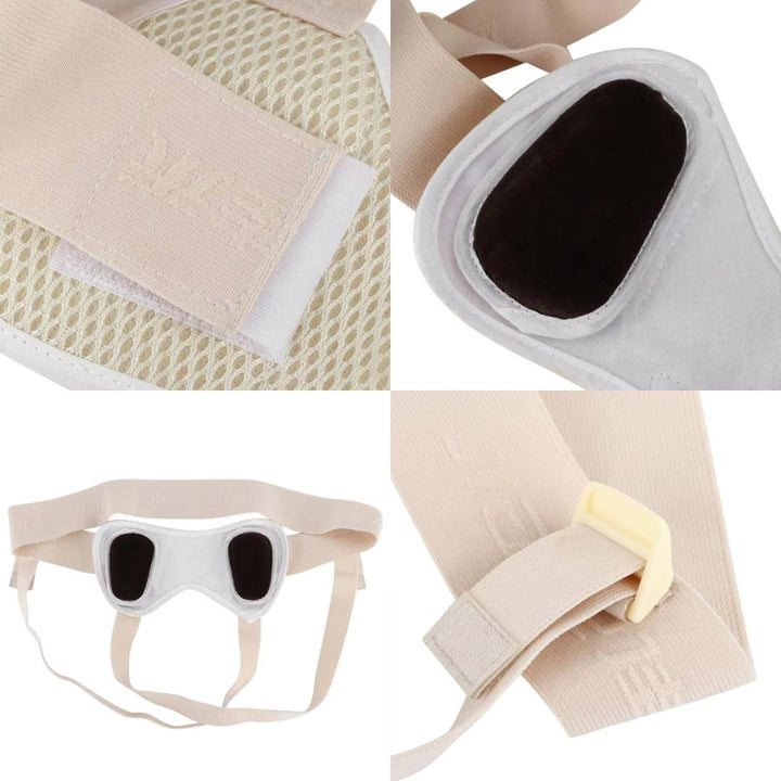 ReliefGuard Adjustable Inguinal Hernia Support Belt | Comfortable Breathable Inguinal Hernia Brace for Men - Improves Mobility Bowlift