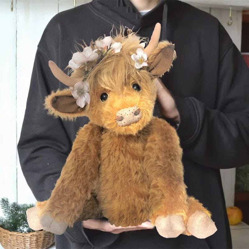 Highland Cattle flower-bearing | Bowlift