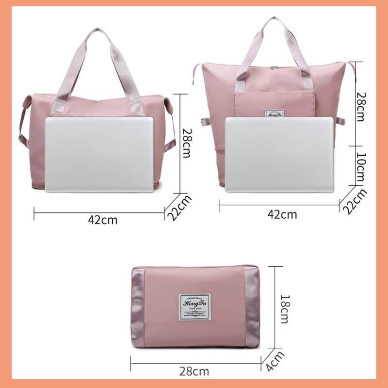 BowLift | Dry and wet divider double-layer travel bag