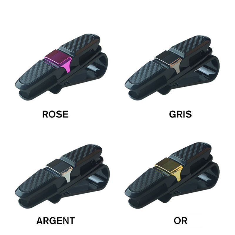 Sunglasses holder for car visor | Bowlift
