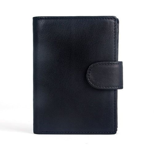 Vintage Leather PU Wallet with three compartments and multiple slots | Bowlift