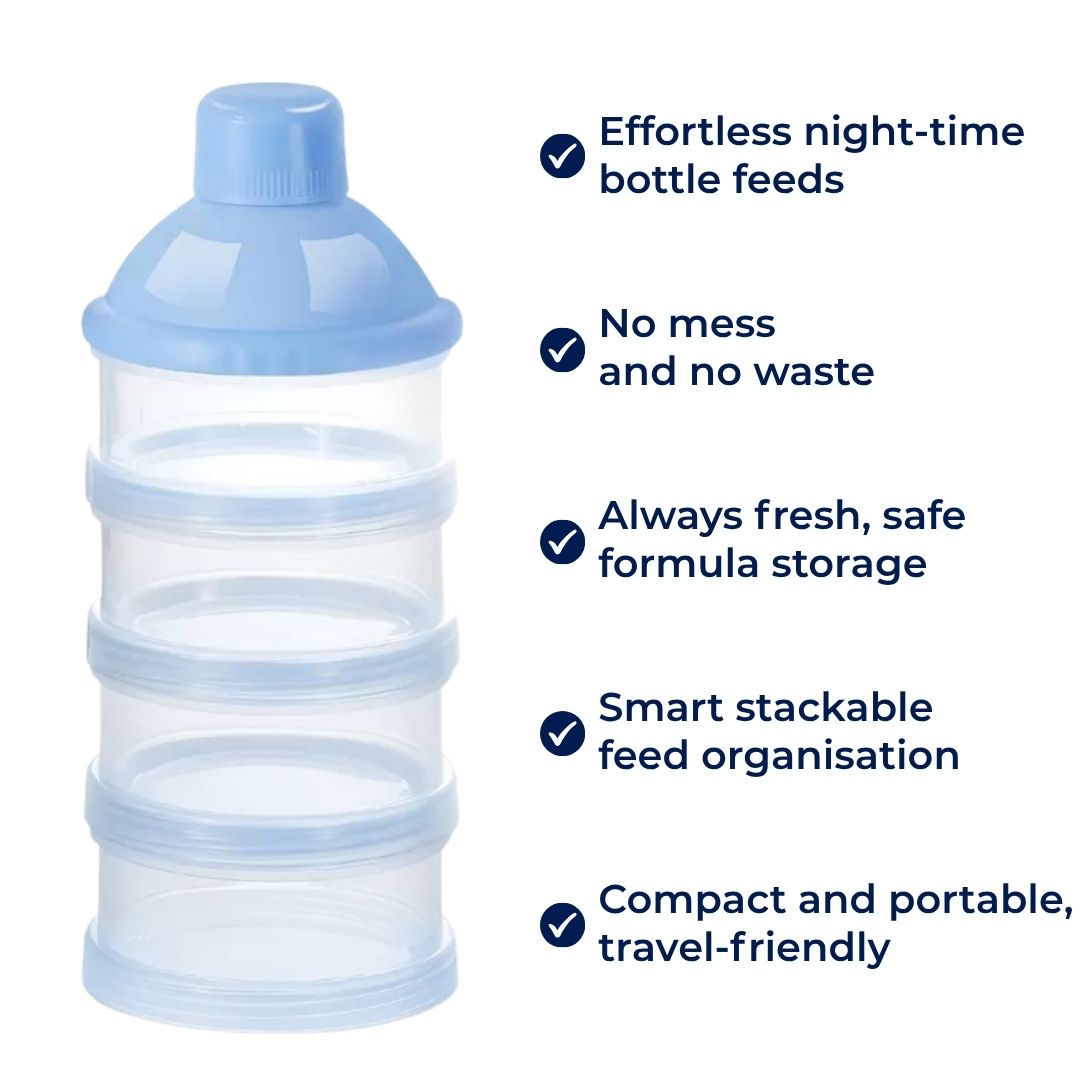 Spill-Proof – Airtight & Stackable – Hygienic Storage – Travel Ready – Quick Night-Feed Solution Bowlift