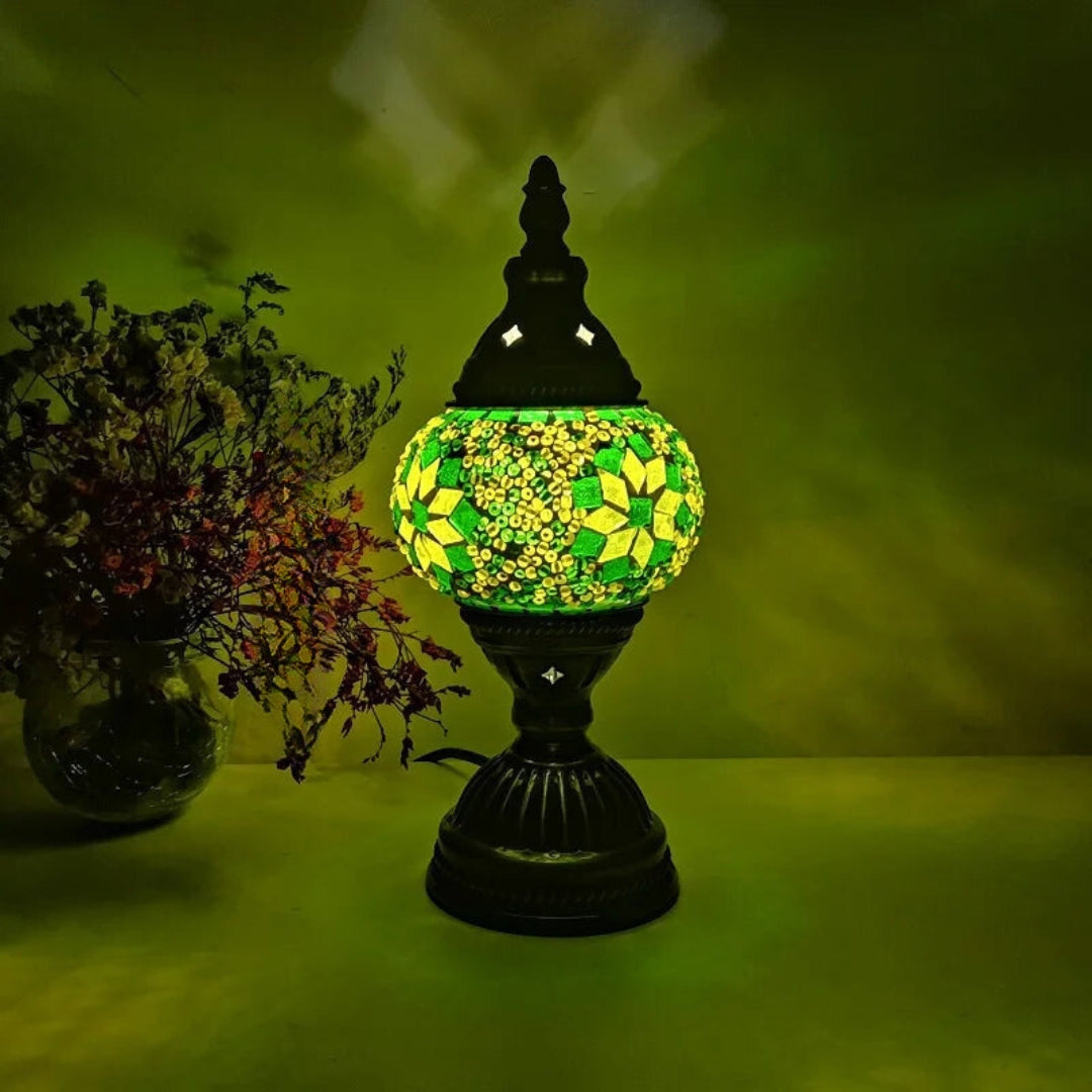 Mosaic Colorful Pattern Table Lamp Bowlift