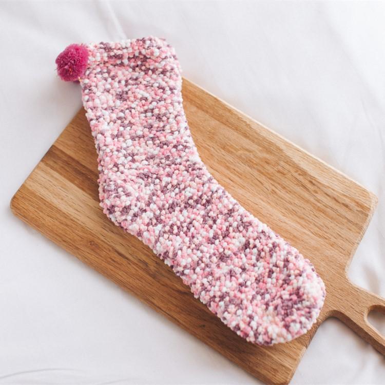BowLift | Coral Fleece Cupcake Socks