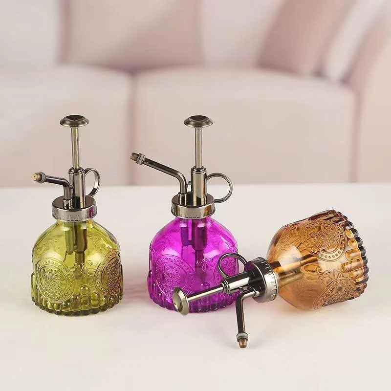 BloomMist Vintage Glass Spray Bottle Bowlift