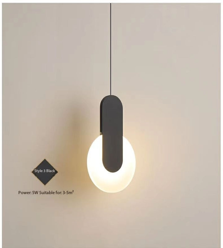 Modern Minimalist Bedside Pendant Light