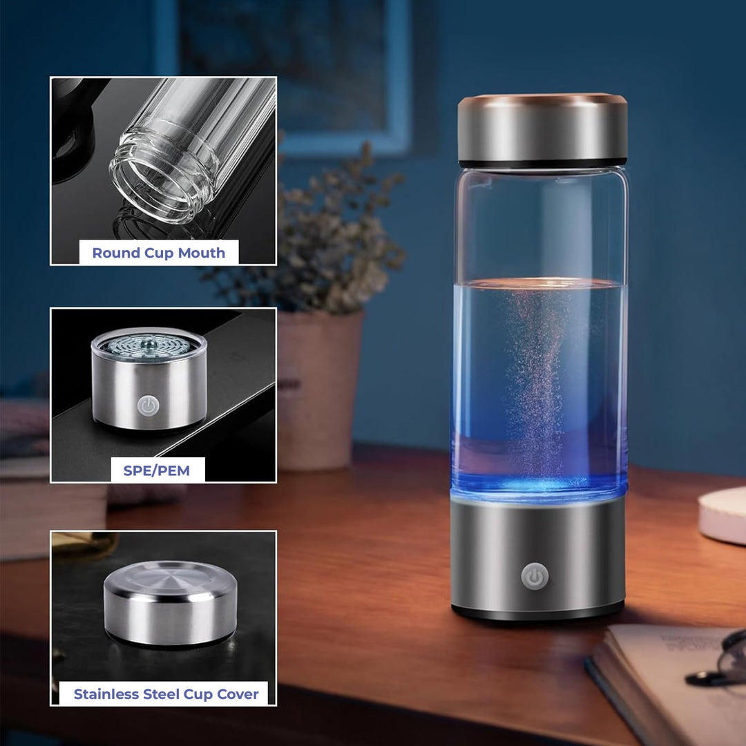 Hydrogen Water Ionizer Bottle – Improves Overall Well-being Bowlift