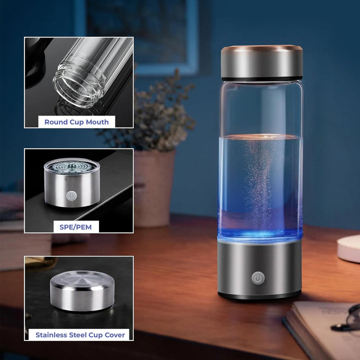 Hydrogen Water Ionizer Bottle – Improves Overall Well-being Bowlift