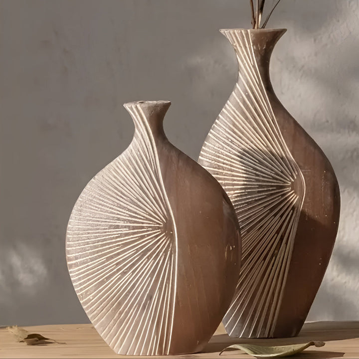 BowLift | Sierra Grove Wooden Vase
