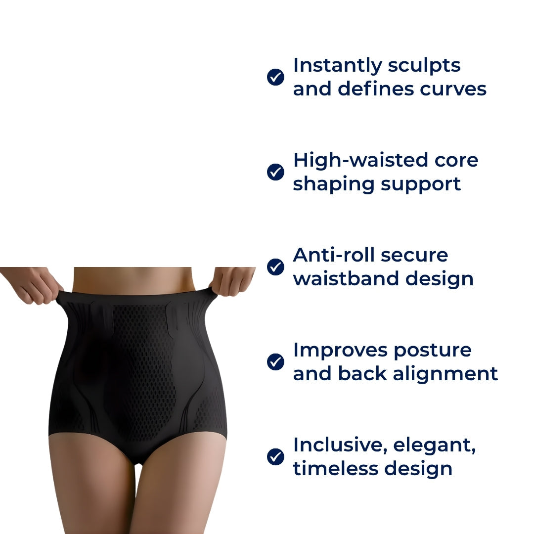 High Waist – Breathable Seamless Fit – Flattens Belly – Feels Invisible All Day Bowlift