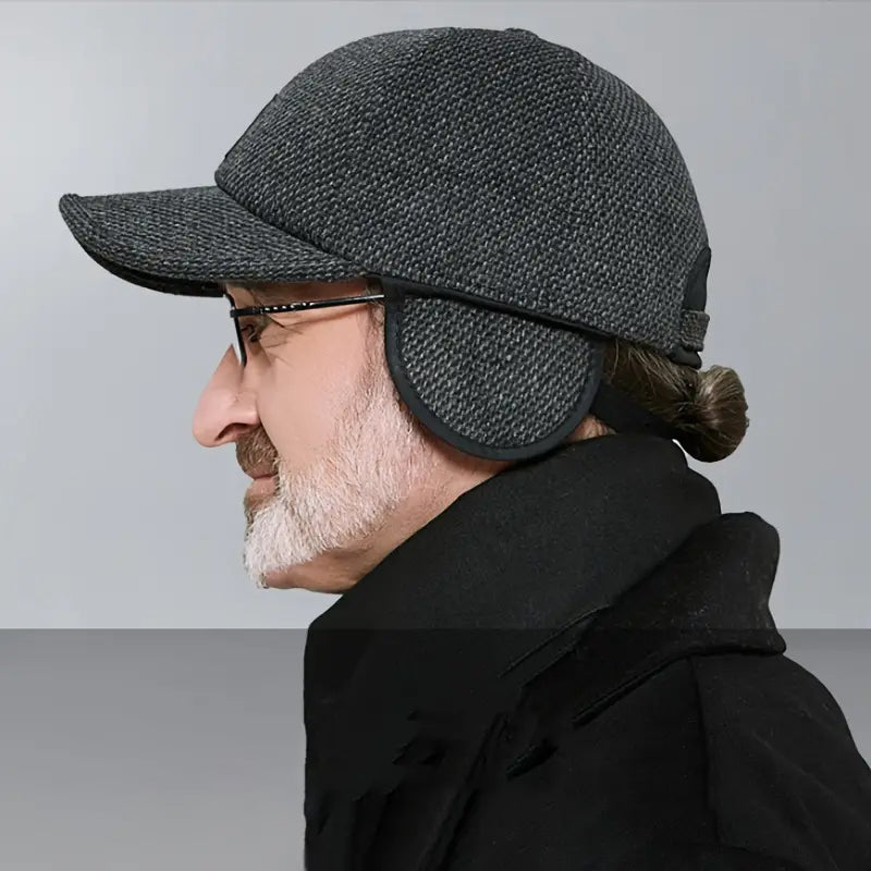 BowLift | Winter baseball cap with ear protectors