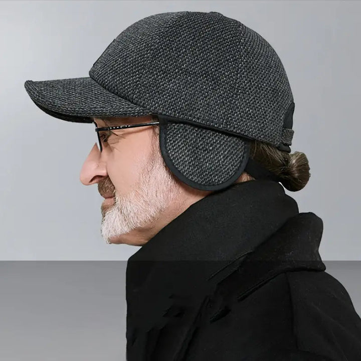 BowLift | Winter baseball cap with ear protectors