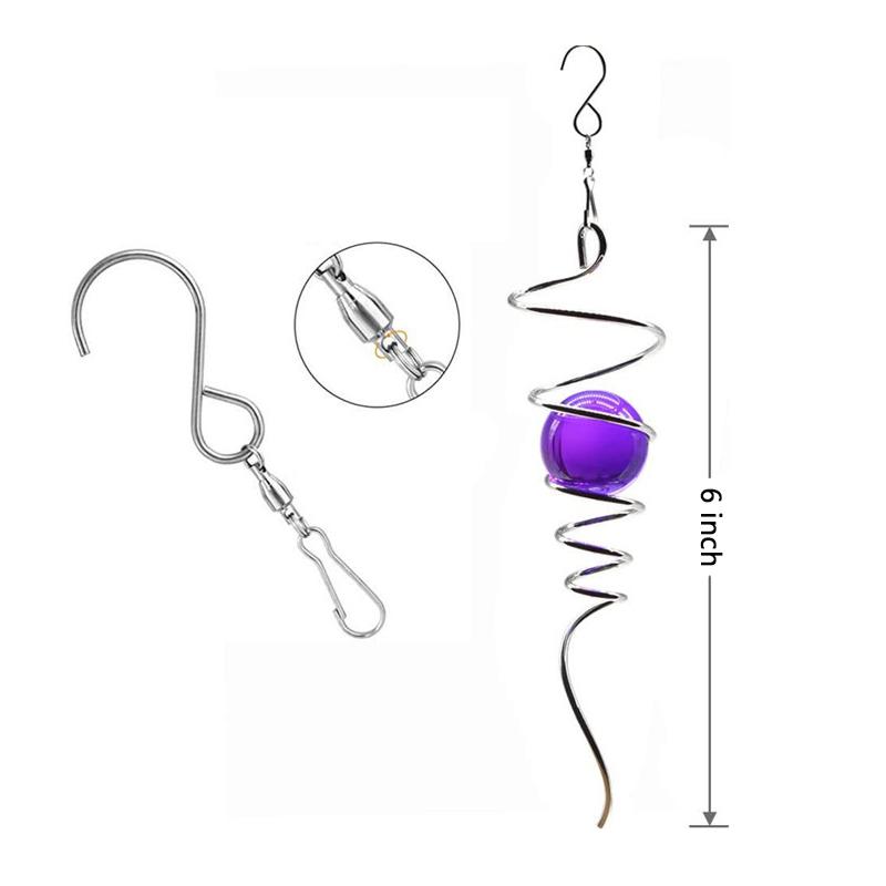 Spiral Crystal Ball Pendant | Bowlift