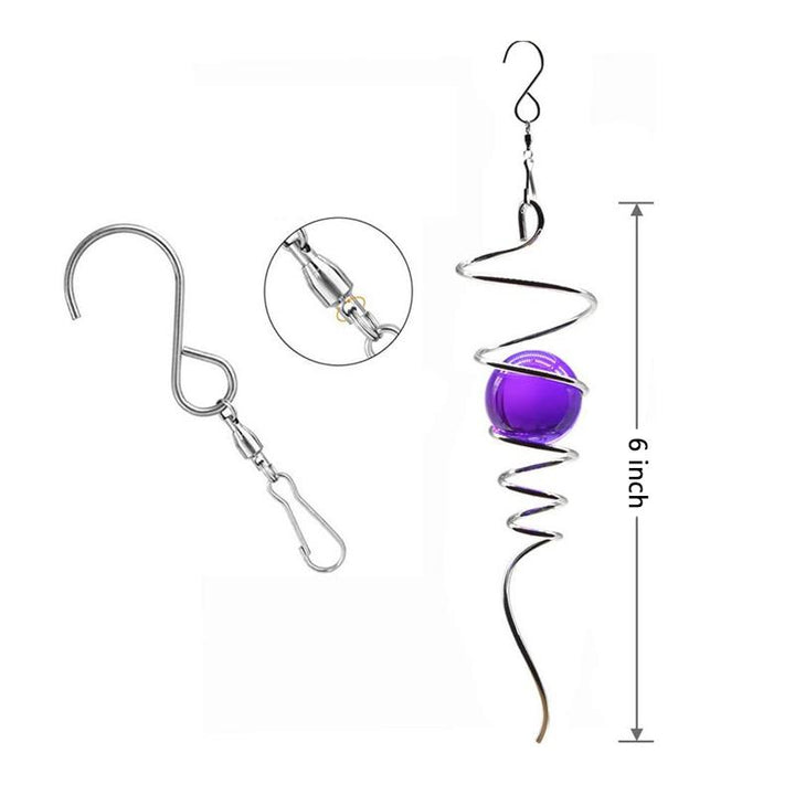 Spiral Crystal Ball Pendant | Bowlift