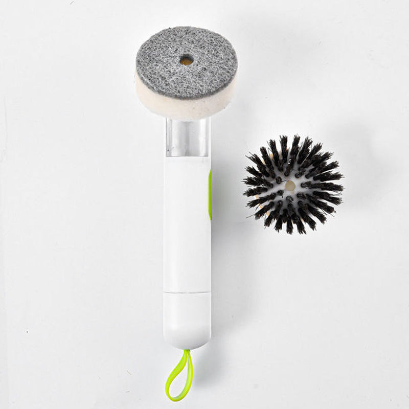 Multi-functional Long-handle Liquid-filled Cleaning Brush | Bowlift