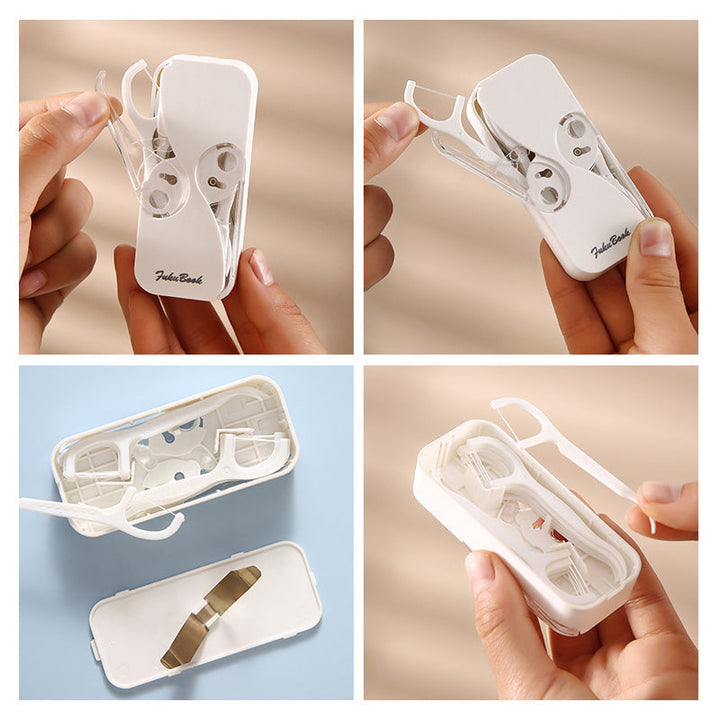 BowLift | Portable Floss Dispenser (with 50 Floss)