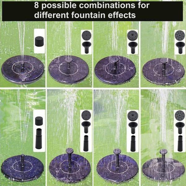 BowLift | Solar Bionic Fountain for Gardens Birth Bath for Floor / Ground