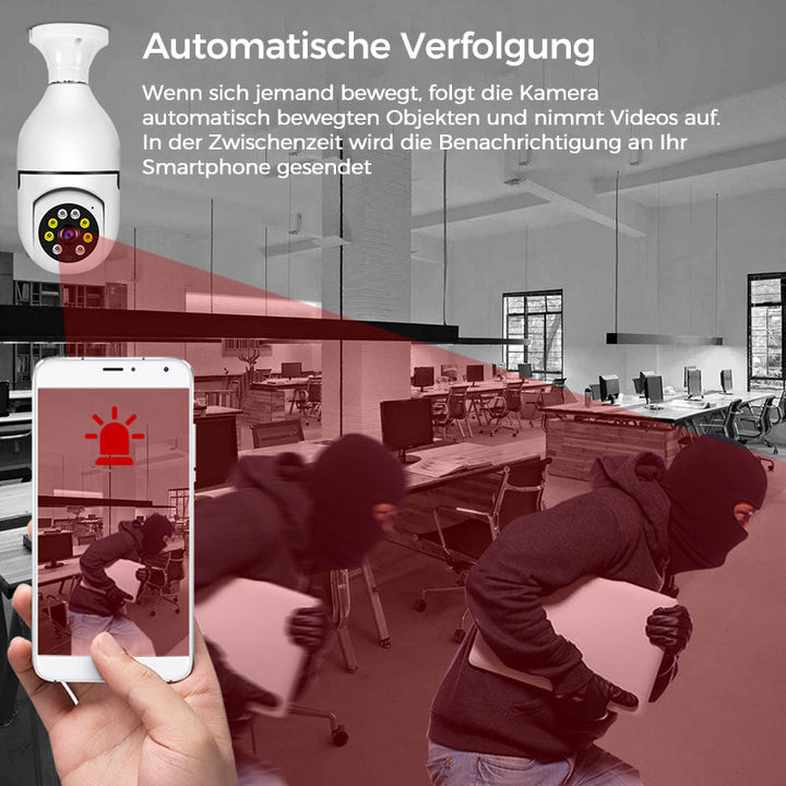 BowLift | Wireless WiFi Surveillance Camera with Bulb