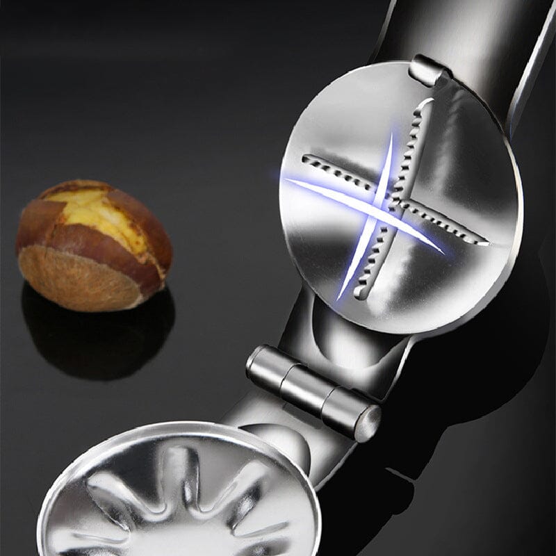 BowLift | Stainless Steel Nut Chestnut Bowl Opener