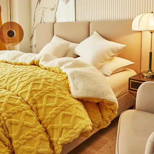 BowLift | Double-sided Cashmere-Look Duvet Cover - VelvetWarm