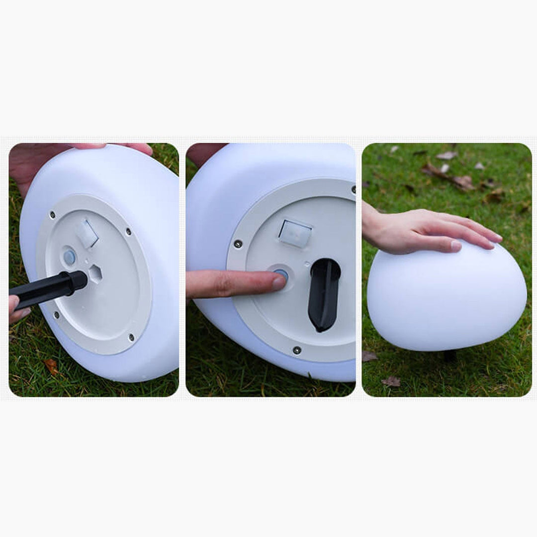 Solar Waterproof PE Spherical LED Outdoor Decorative Lawn Light | Bowlift