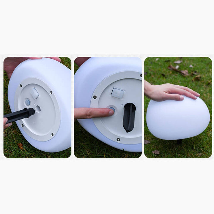 Solar Waterproof PE Spherical LED Outdoor Decorative Lawn Light | Bowlift