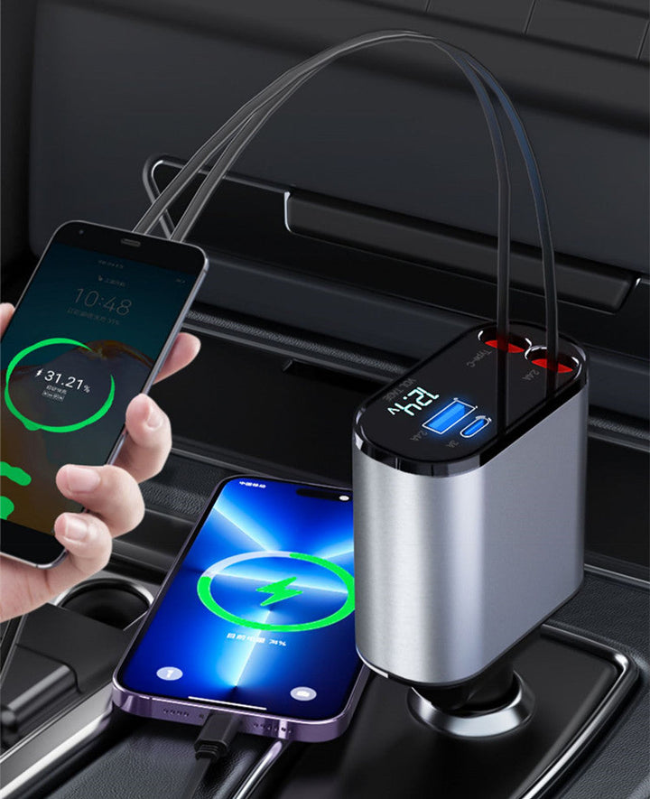 BowLift | 3-in-1 Fast Charge Car Charger